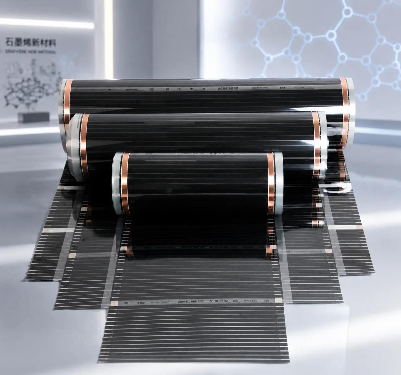 Graphene Far-Infrared PTC Film
