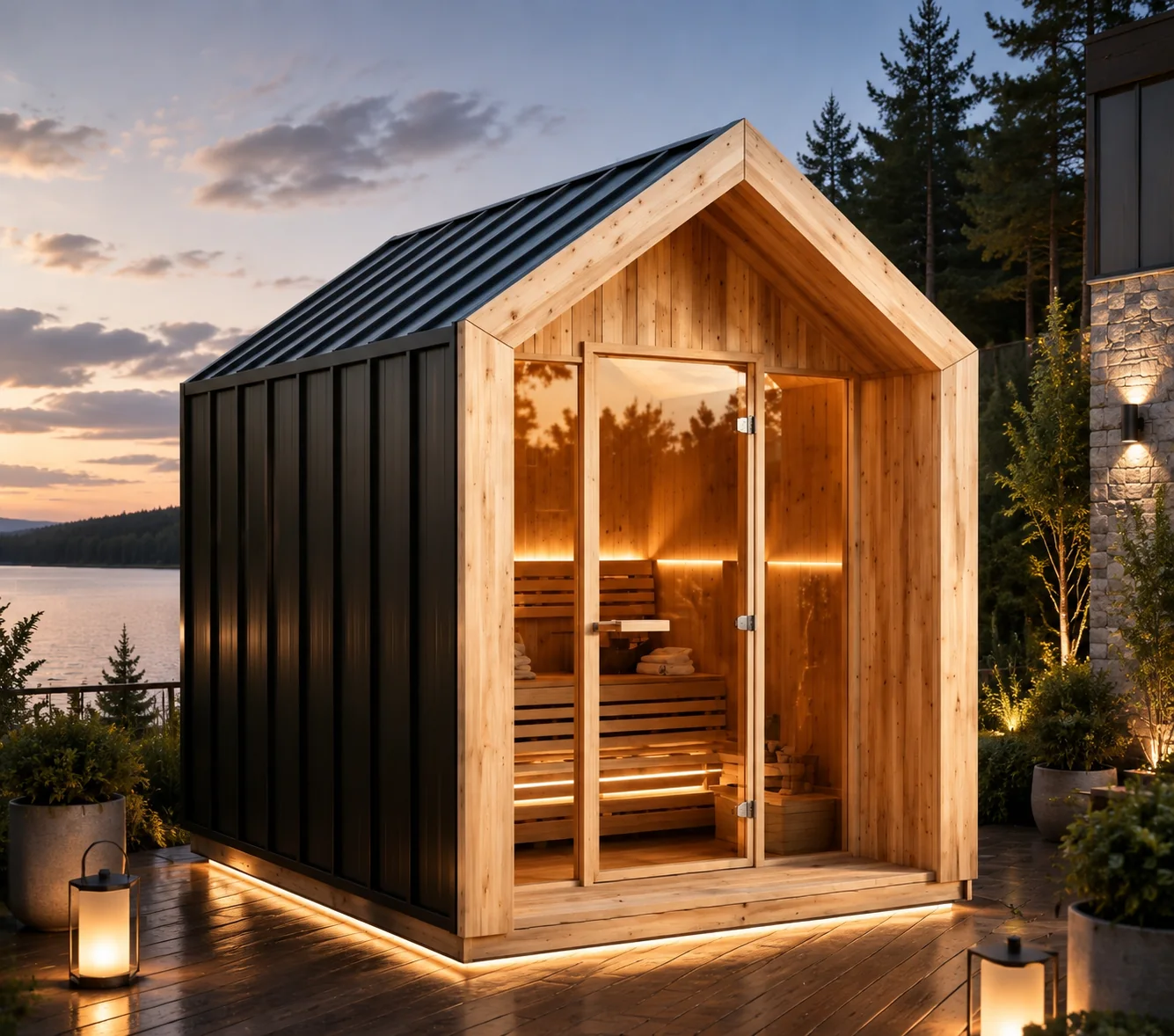 Outdoor Sauna House